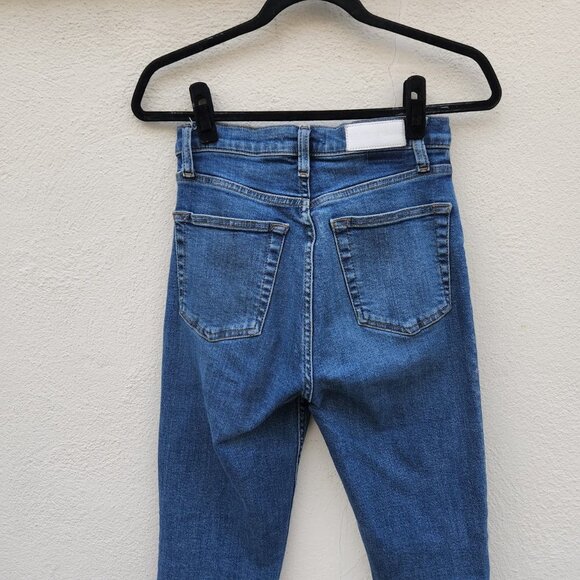 RE/DONE High Rise Ankle Crop - Picture 6 of 11